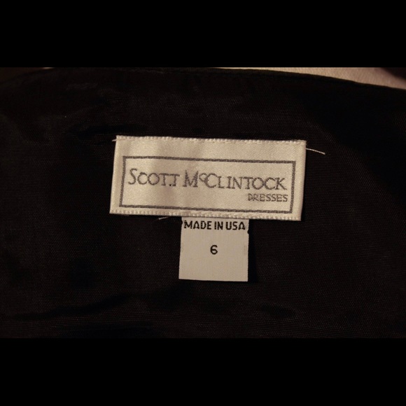 Vintage Sarah McClintock sequin and velvet dress - Picture 5 of 5